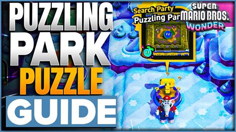 More Mario Wonder 4K gameplay. . Search party puzzling park